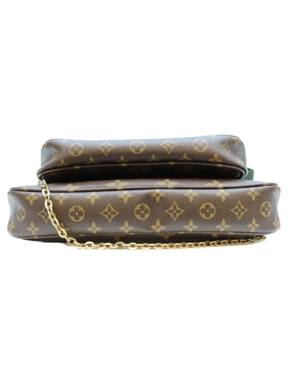 Louis Vuitton Monogram Khaki Multi Pochette Accessoires Shoulder Bag